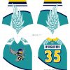 Bumblehawks Teal Hockey Jersey
