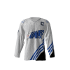 District 6 Hawks White Hockey Jersey