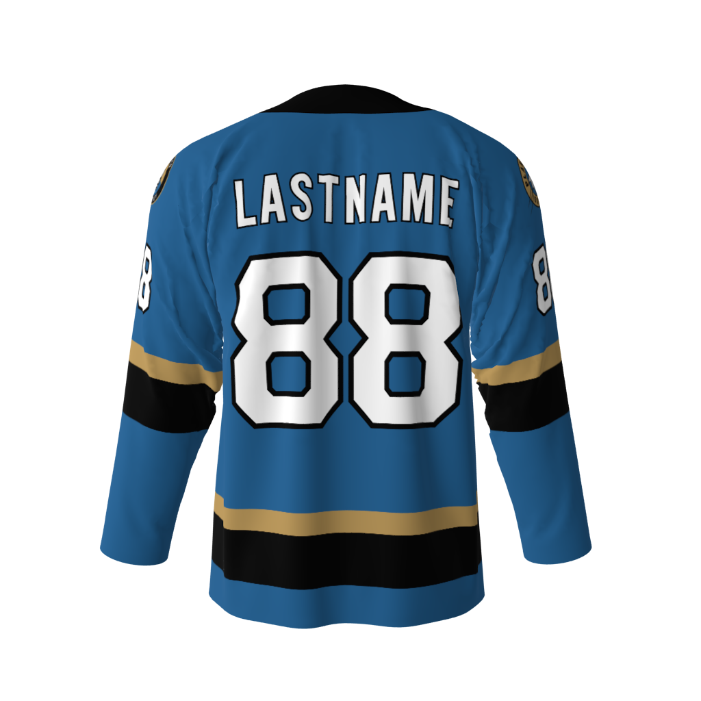 Benders Blue Hockey Jersey - Image 3