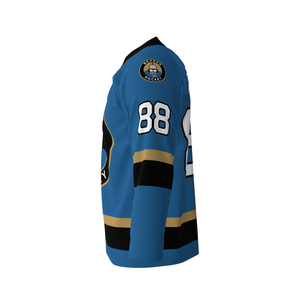 Benders Blue Hockey Jersey - Image 2