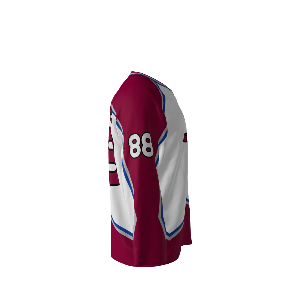 Bandits White Hockey Jersey - Image 4