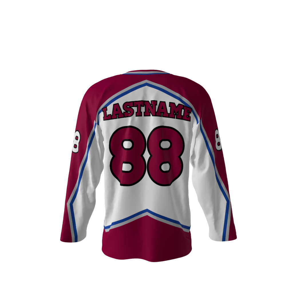 Bandits White Hockey Jersey - Image 3