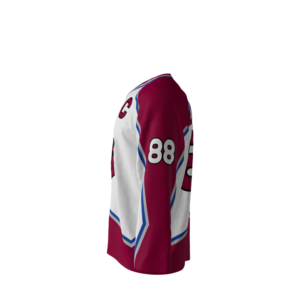 Bandits White Hockey Jersey - Image 2