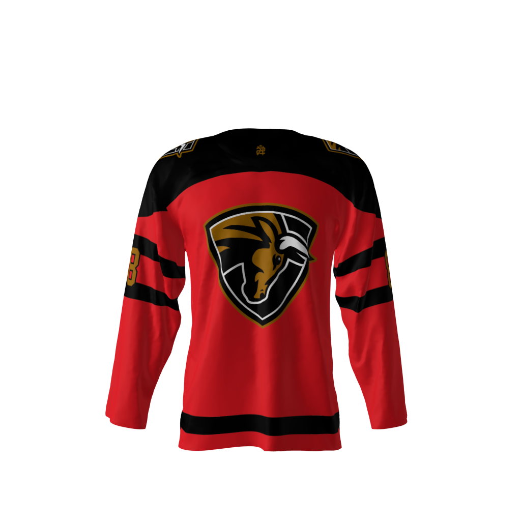 Rush Red Hockey Jersey