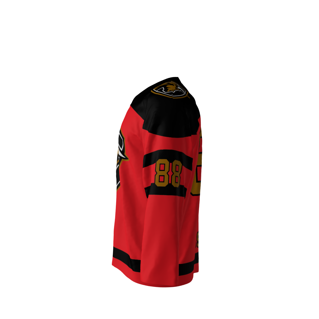 Rush Red Hockey Jersey - Image 2