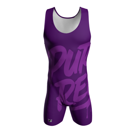 Purple Reign Wrestling Singlet