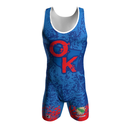 Oklahoma Wrestling Singlet