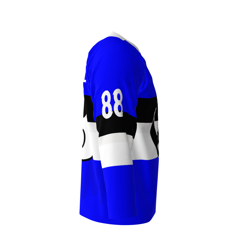 Oakscum Blue Hockey Jersey - Image 4