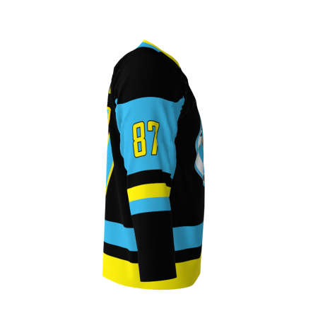 Twisted Wrister Black Hockey Jersey - Image 4