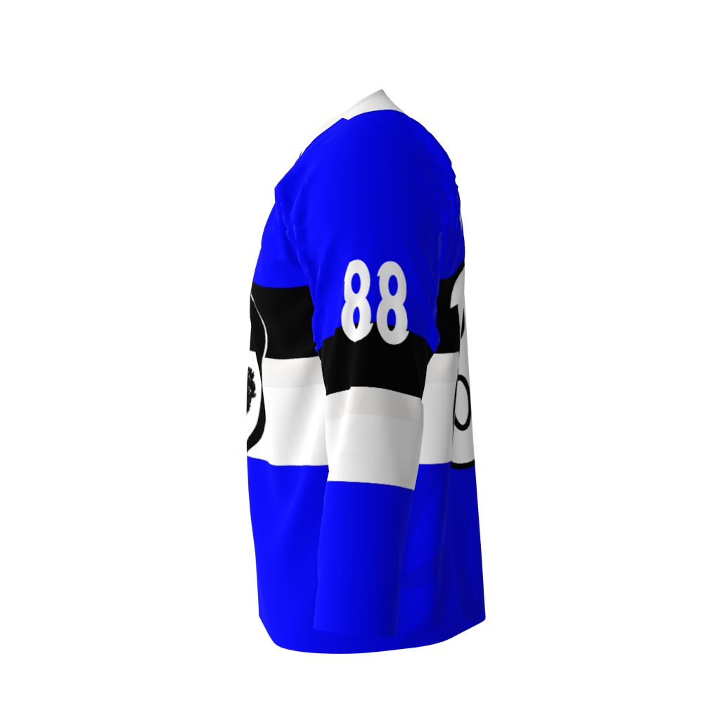 Oakscum Blue Hockey Jersey - Image 2