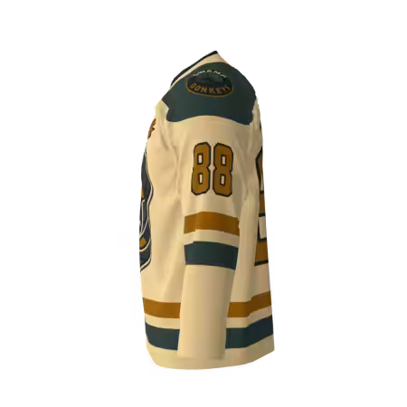 Swamp Donkeys Tan Hockey Jersey - Image 3