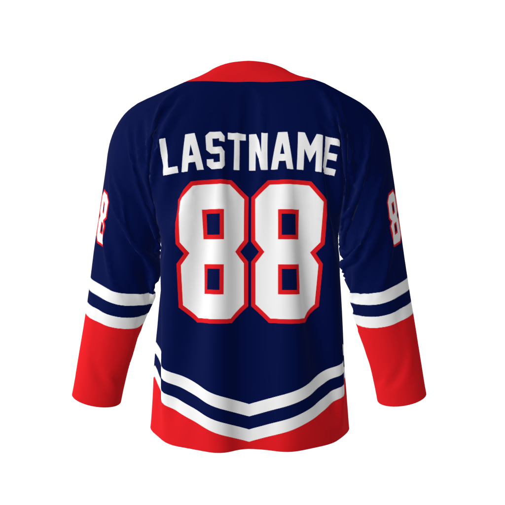 Seal Team Sticks Blue Hockey Jersey - Image 3