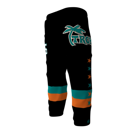 Tropics Black Inline Hockey Pants