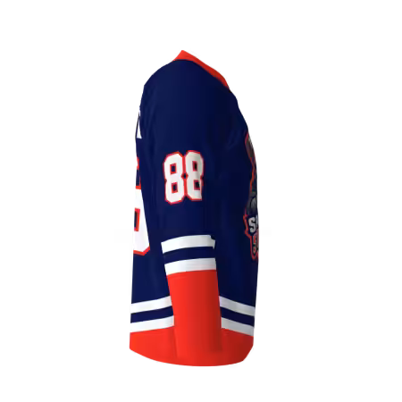 Seal Team Sticks Blue Hockey Jersey - Image 4