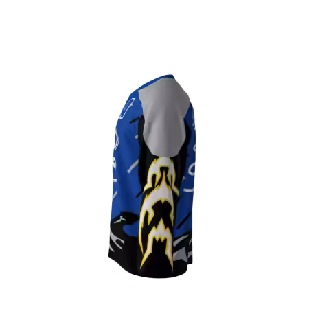 Blizzard Blue Hockey Jersey - Image 3