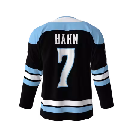 Graham Hawks Black Hockey Jersey - Image 2