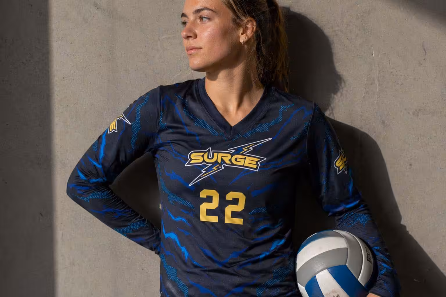 Custom volleyball uniforms