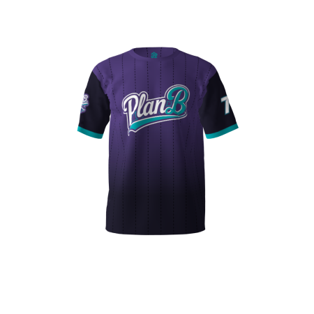 Plan B Purple Softball Jersey