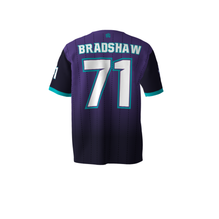 Alternative view of Plan B Purple Softball Jersey