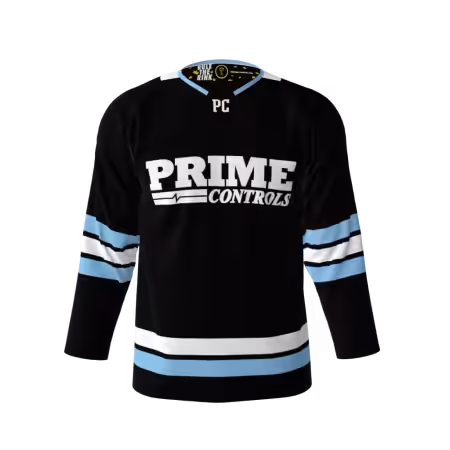 Prime Controls Black Hockey Jersey