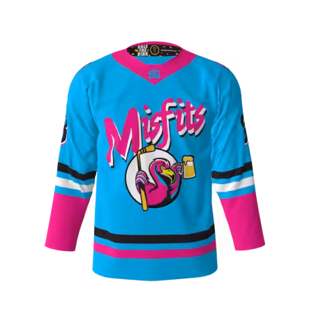 Misfits Blue Hockey Jersey