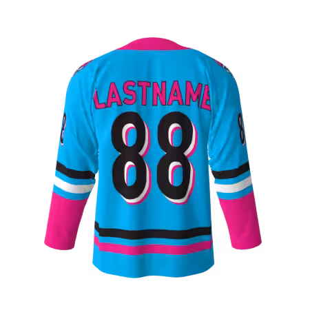 Misfits Blue Hockey Jersey - Image 2