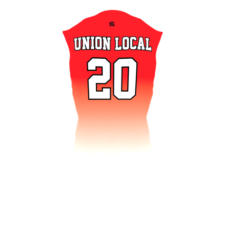 Jets Red Women's Volleyball Jersey - Back