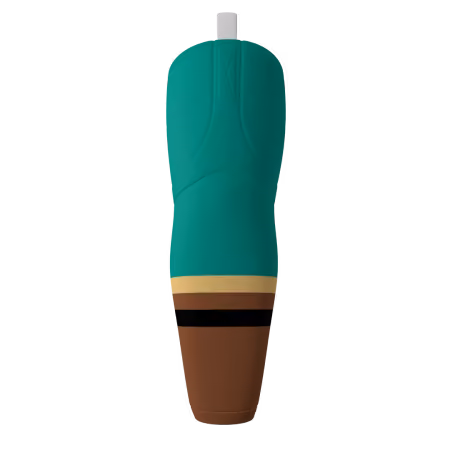 Franken Ducks Teal Ice Hockey Socks