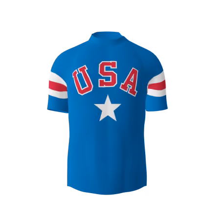 Alternative view of USA Vintage Cycling Jersey