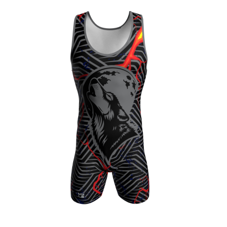 Lone Wolf Wrestling Singlet