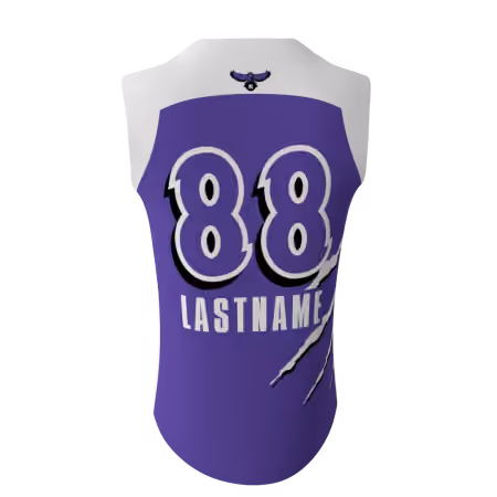 Alternative view of Eagles Women’s Sleeveless 2-Button Fastpitch Softball Jersey