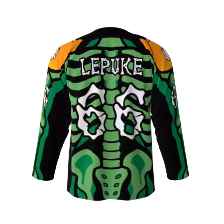 Alternative view of Pucksucker Pukes Hockey Jersey
