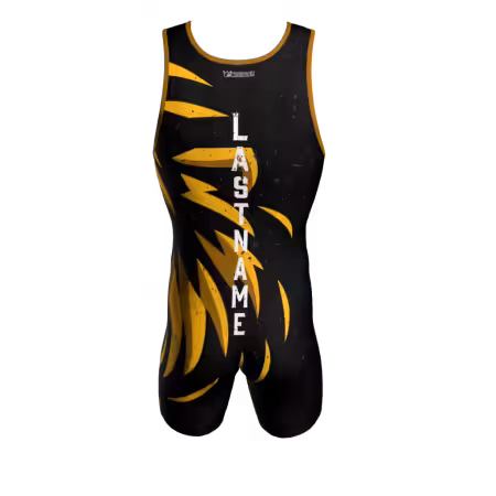 Alternative view of Kingsbane Wrestling Singlet