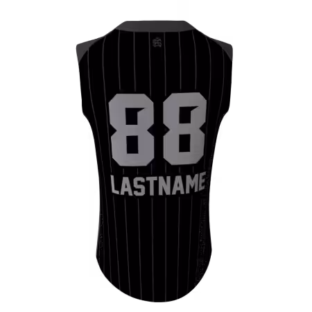 Alternative view of Spark Blackout Women’s Sleeveless 2-Button Fastpitch Softball Jersey