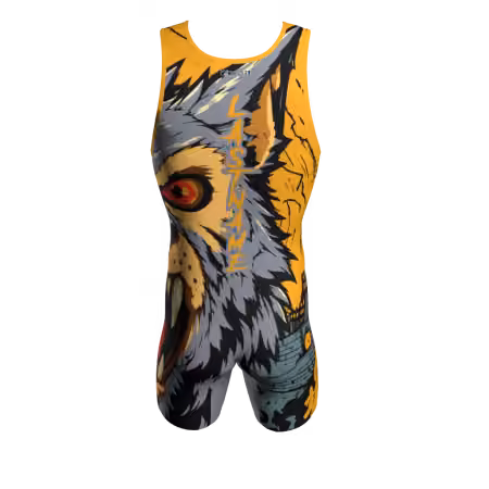 Alternative view of Ralph Wrestling Singlet